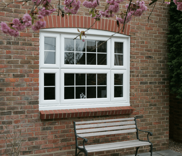 Fitted UPVC Window